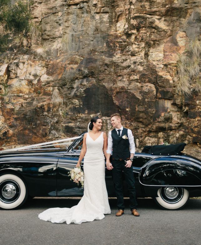 Convertible Wedding Car Hire Brisbane